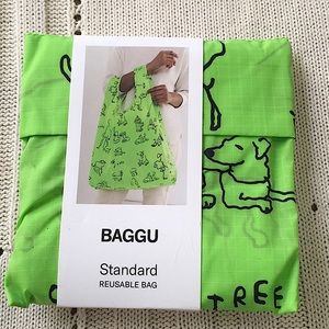BAGGU Doggu By Jason Polan Eco Shopping Bag Tote Purse Standard Size NWT